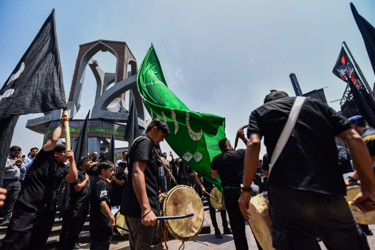 اجتماع بزرگ عزاداران حسینی در  گل‌گهر برگزار شد