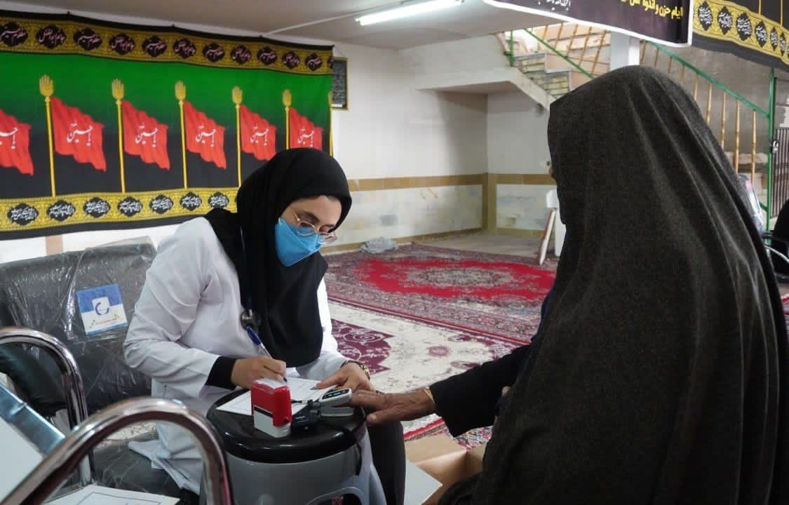 کاروان سلامت حسینی گل‌گهر به مناطق کم‌برخوردار رفت